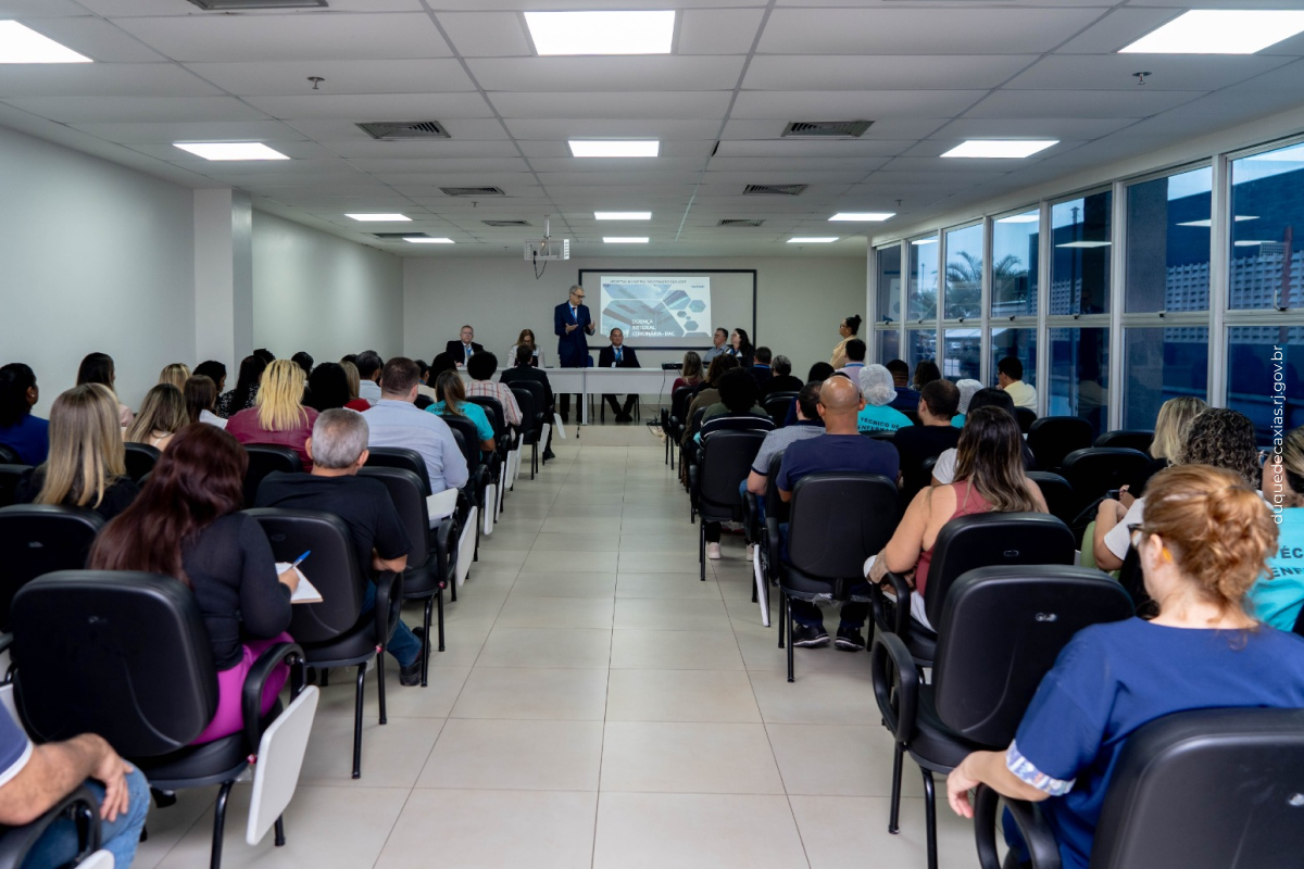 Secretaria de Saúde de Duque de Caxias promove capacitação em cardiologia para profissionais das unidades de emergência