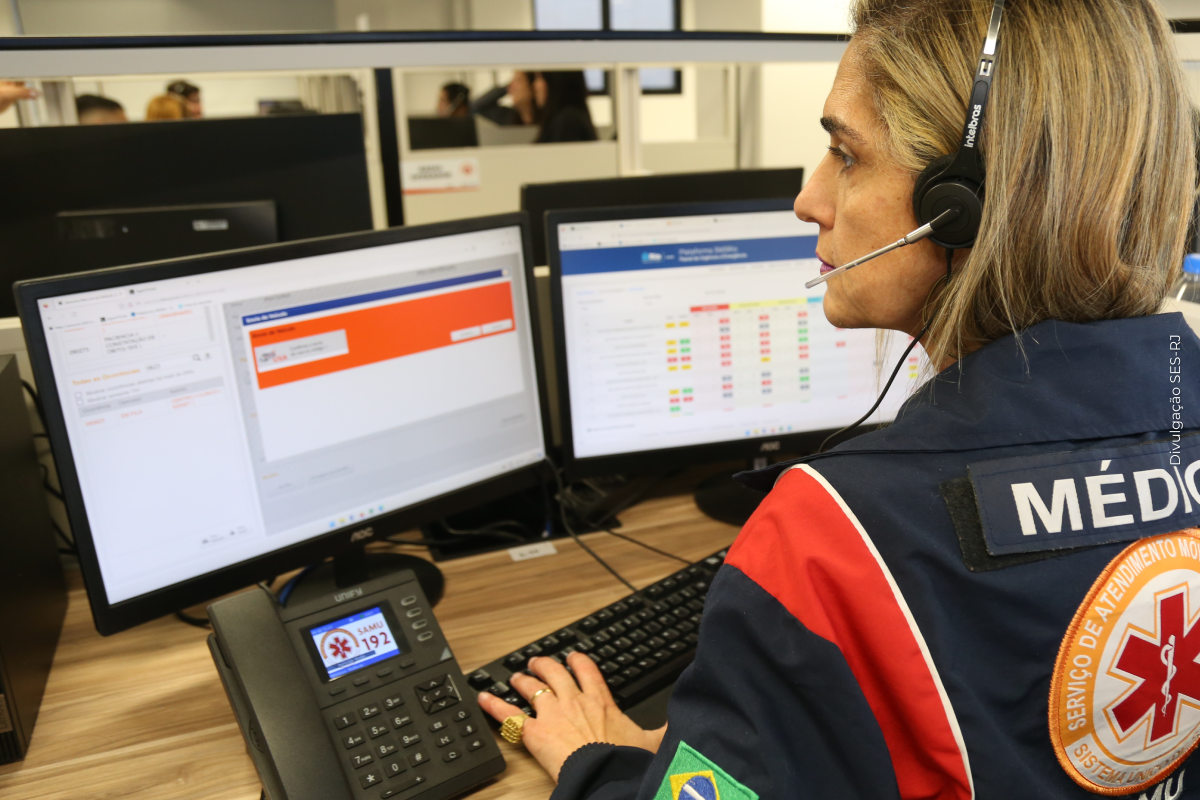 Campanha educativa reduz em quase 9% os trotes para o SAMU-RJ