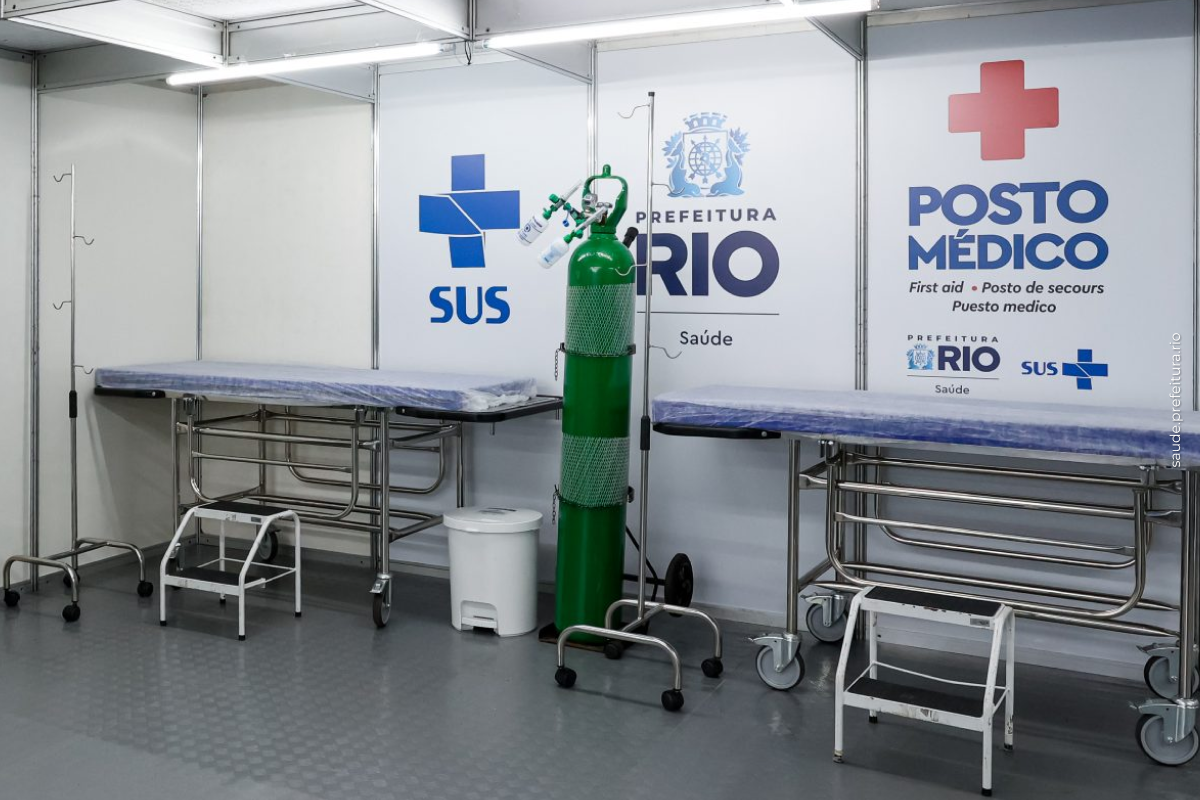 Sambódromo terá seis postos médicos para os desfiles