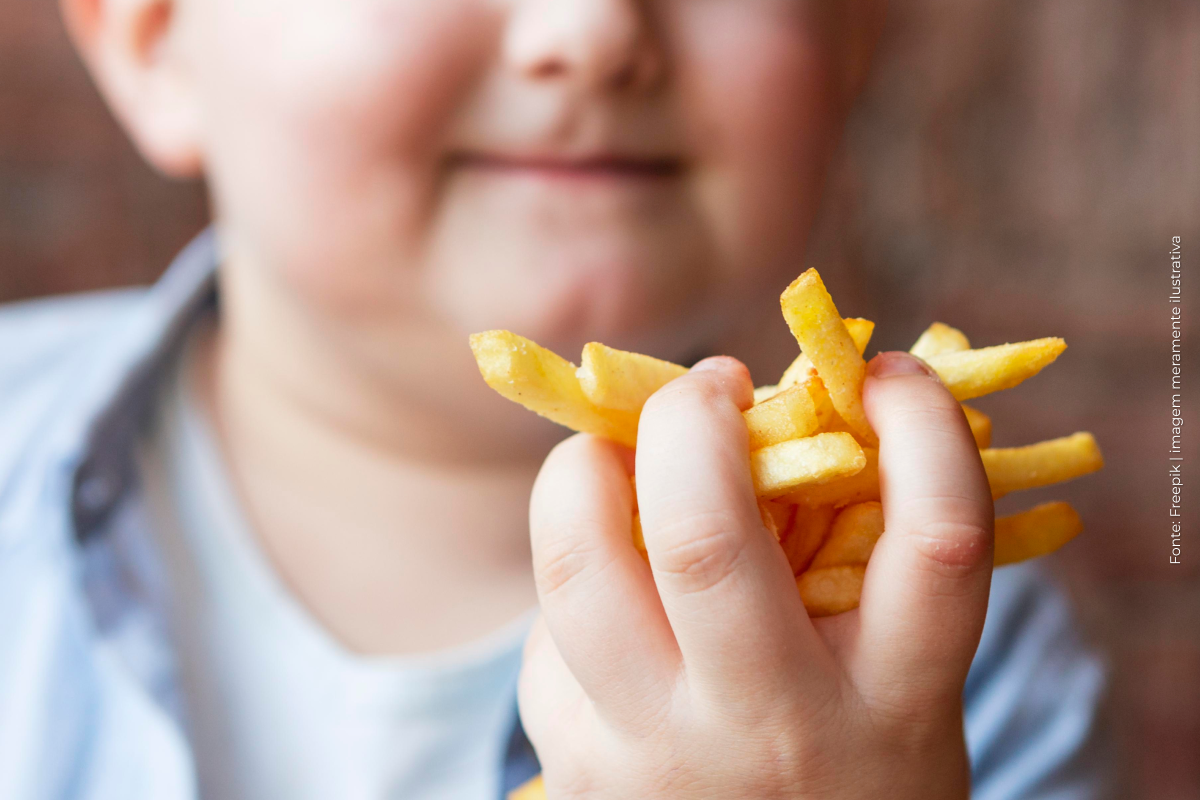 Uma em cada cinco crianças e adolescentes tem sobrepeso ou obesidade