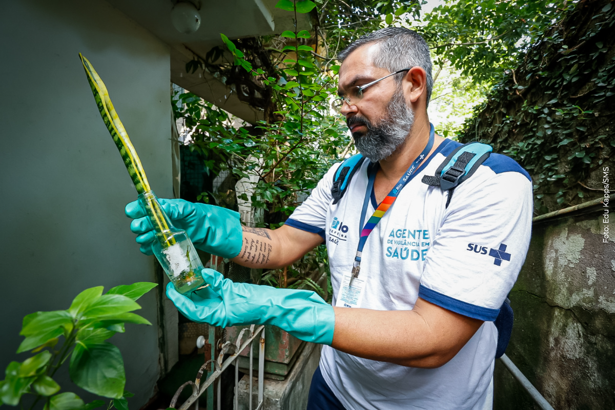 No município do Rio, mais 16 bairros recebem ações de prevenção contra a dengue
