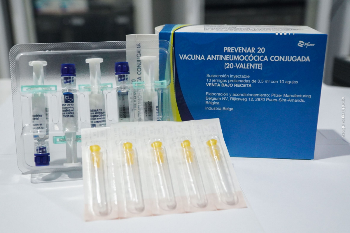 São Gonçalo inicia vacinação com a Pneumo 20 na próxima semana