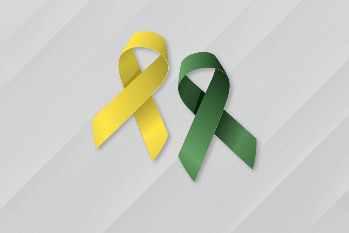 Amarelo e verde são as cores das campanhas de saúde do mês de julho