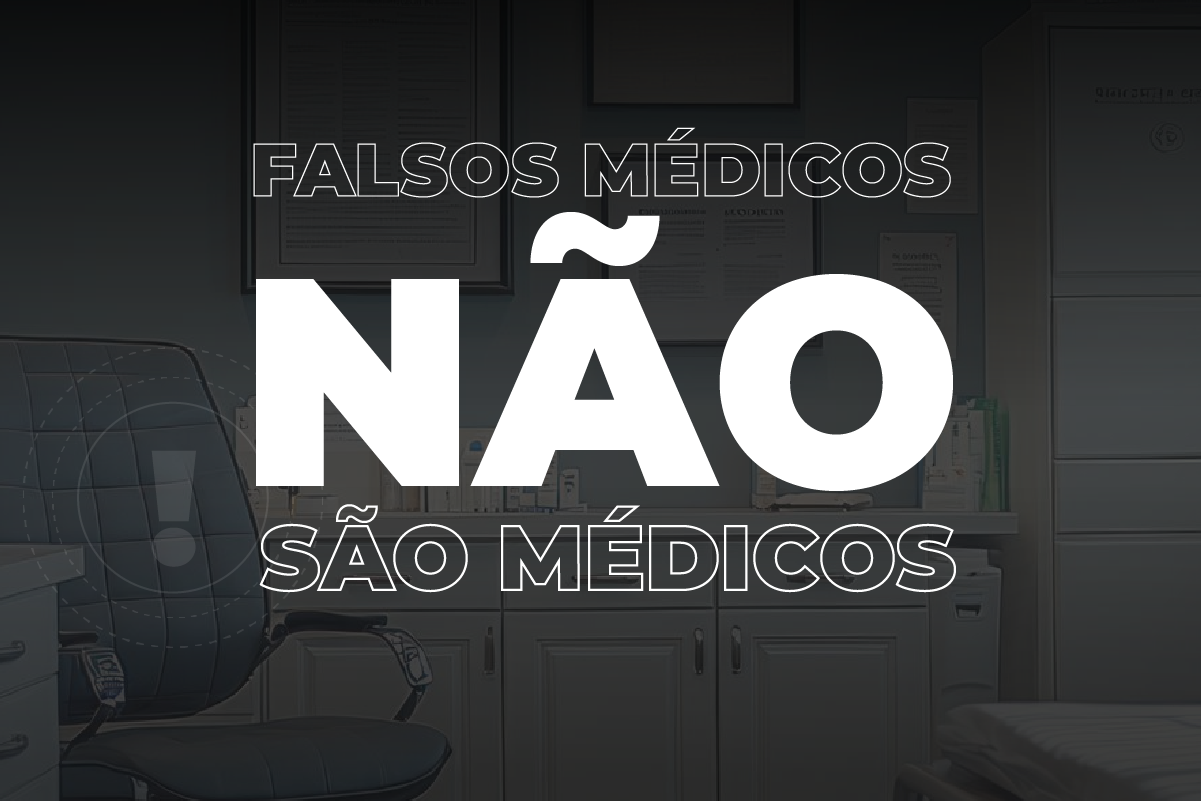 CREMERJ alerta: falsos médicos não são médicos, mas sim criminosos. Saiba como proceder